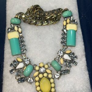 Vintage Talbots Multi-Color Statement Necklace